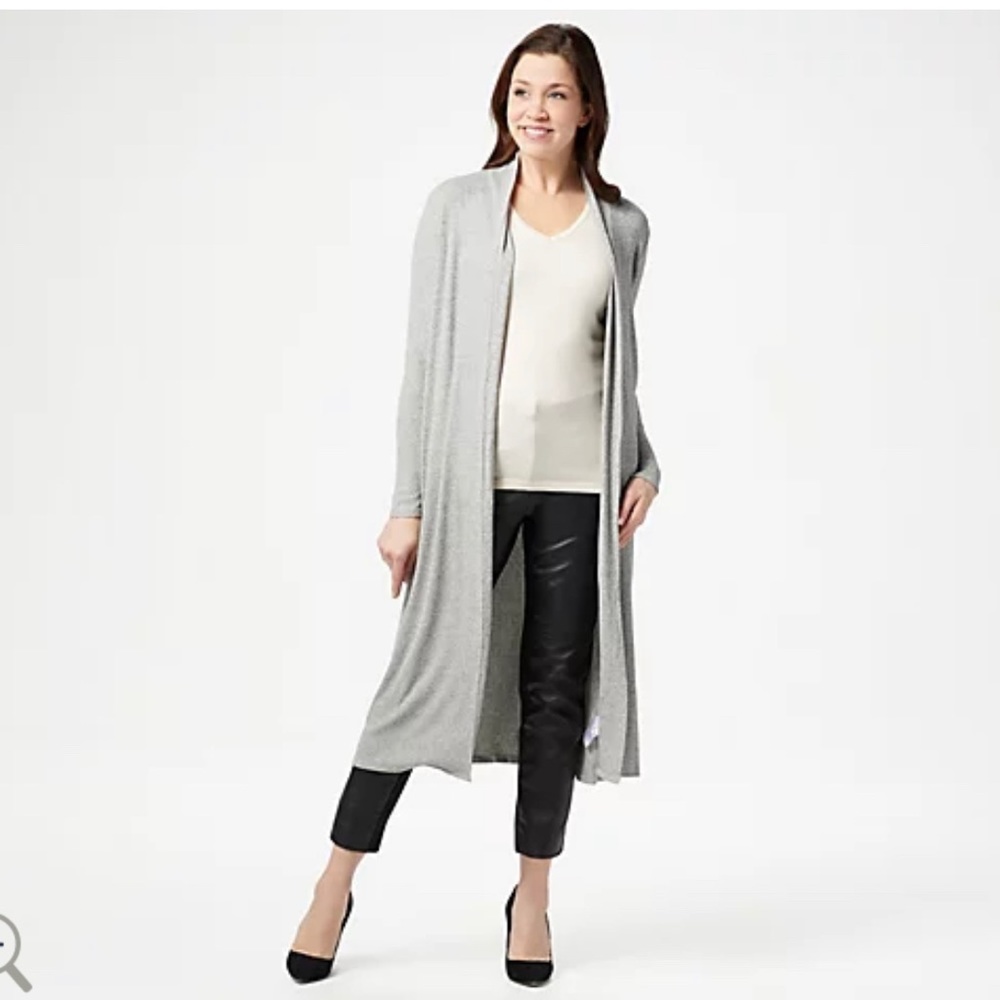 Lisa Rinna Collection Duster Cardigan - Picture 7 of 8
